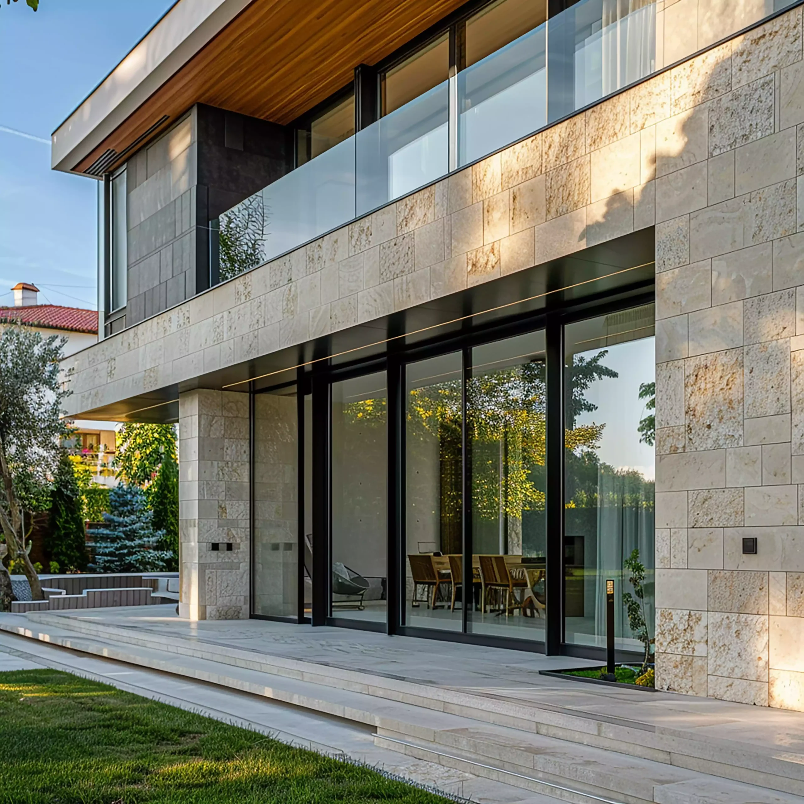 building-with-large-glass-window-that-saysthe-word-it